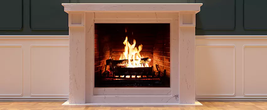 Decorative Electric Fireplace Installation in Aurora, Ontario